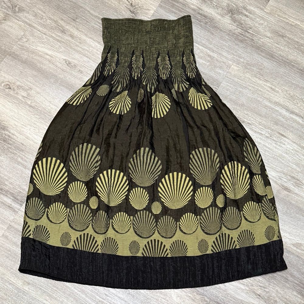 Shell strapless‎ dress/skirt one size